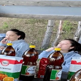 Sticker Биба и боба - 0