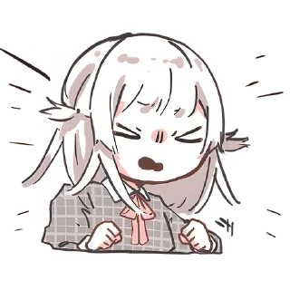 Стикер Веслопола–тян @nyasticks - 3