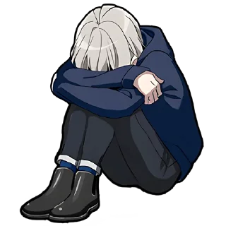 Стикер Вежливый кун @Nyasticks - 8