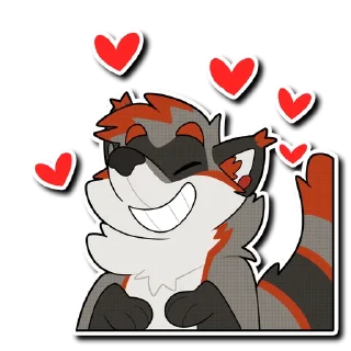 Стикер VibesRaccoon - 5
