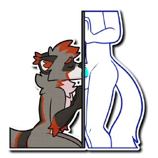 Стикер VibesRaccoon - 1
