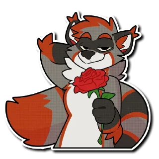 Стикер VibesRaccoon - 6