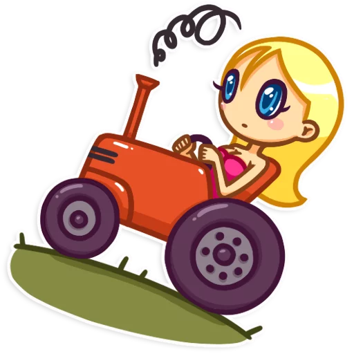 мультфильм колесо клипарт