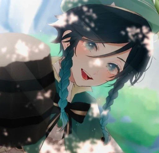 anime cartoon human face