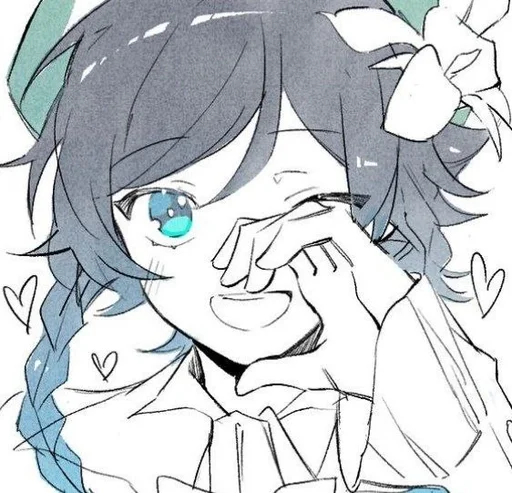 anime illustration sketch