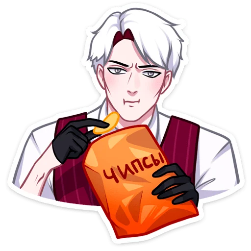 Sticker Виктор @nyasticks - 7