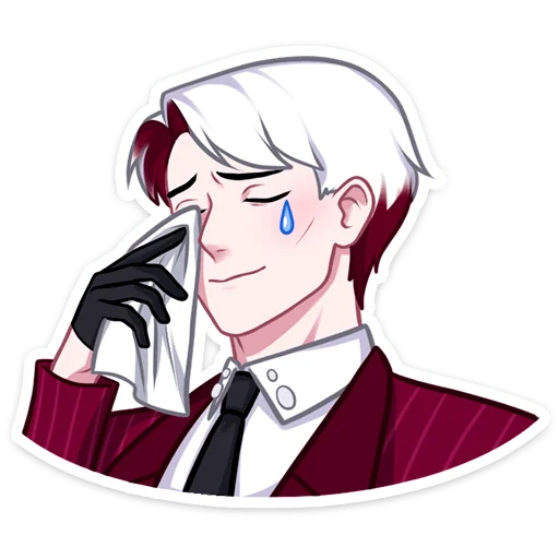 Sticker Виктор @nyasticks - 6