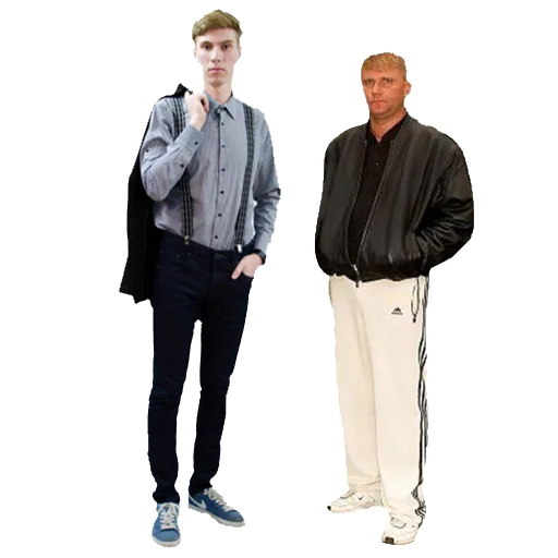 clothing man standing