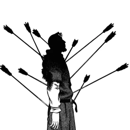 sketch black and white outdoor