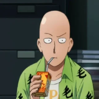 Sticker Ванпанчмен @anime_stickerr - 10