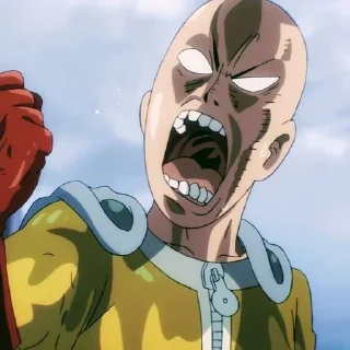 Sticker Ванпанчмен @anime_stickerr - 11