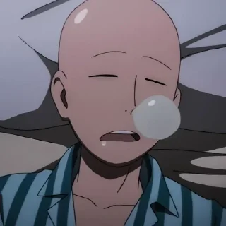 Sticker Ванпанчмен @anime_stickerr - 3