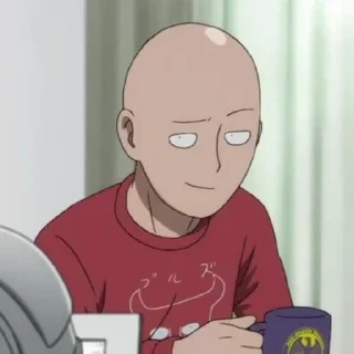 Sticker Ванпанчмен @anime_stickerr - 2