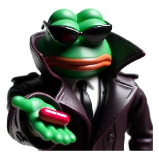 Sticker Vinyl Pepes by @subversiveAI - 5