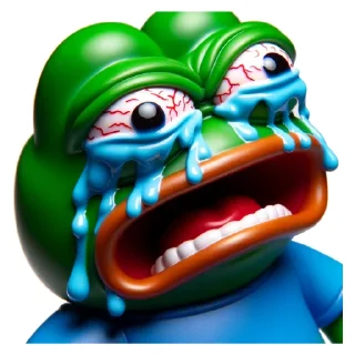 Sticker Vinyl Pepes by @subversiveAI - 8