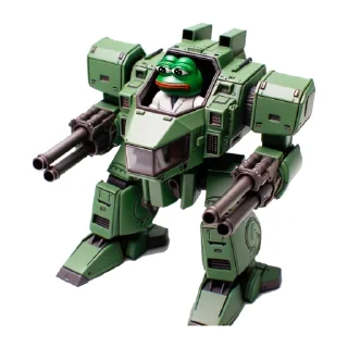 Sticker Vinyl Pepes by @subversiveAI - 10