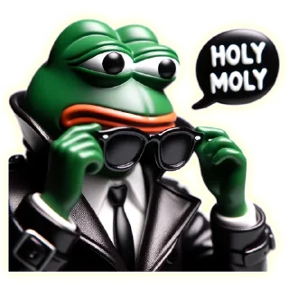 Sticker Vinyl Pepes by @subversiveAI - 3