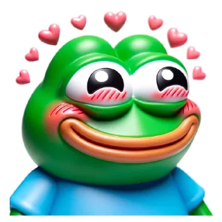 Sticker Vinyl Pepes by @subversiveAI - 9