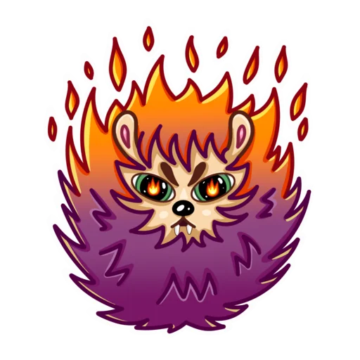 Sticker Ёжик - 11