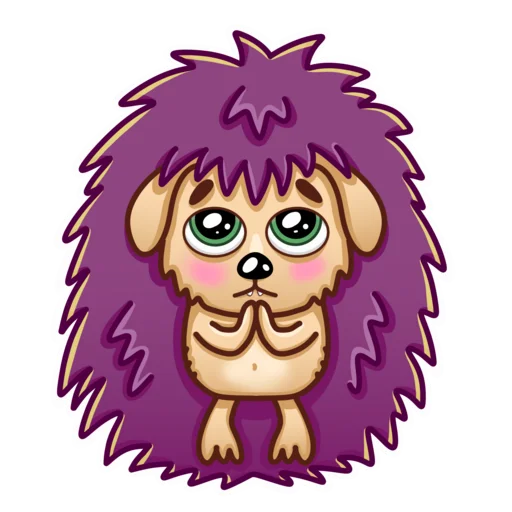 Sticker Ёжик - 10