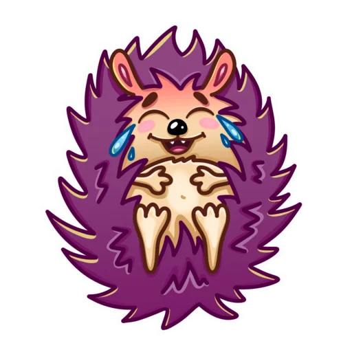 Sticker Ёжик - 7