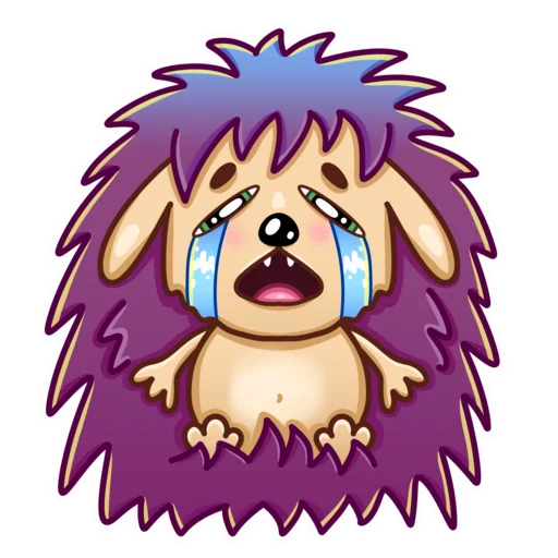 Sticker Ёжик - 6