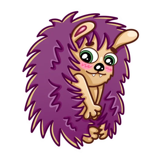 Sticker Ёжик - 2