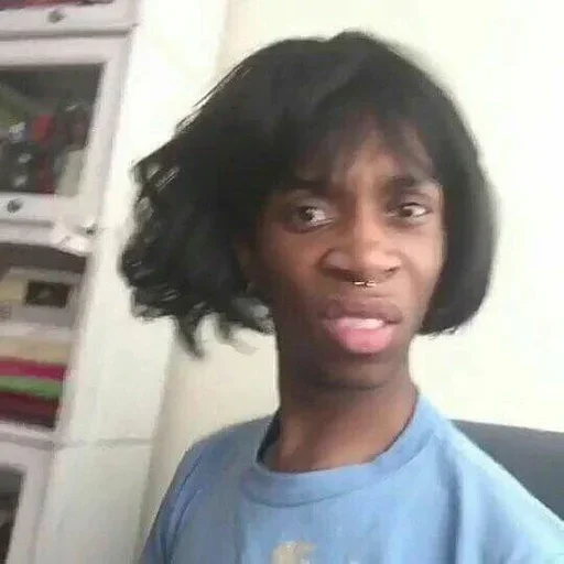 person human face lip