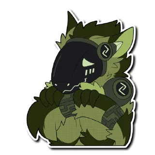 Стикер Viridian Protogen - 9