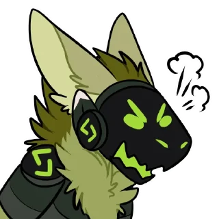 Стикер Viridian Protogen - 6