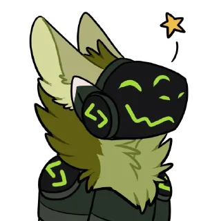 Стикер Viridian Protogen - 11