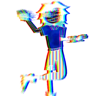 Стикер Кто мне вирусов накачал - 2