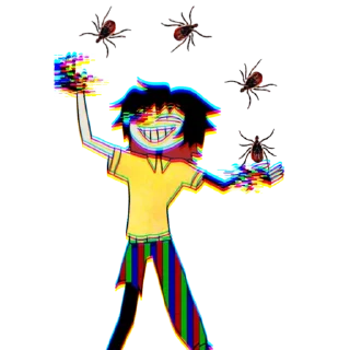 Стикер Кто мне вирусов накачал - 5