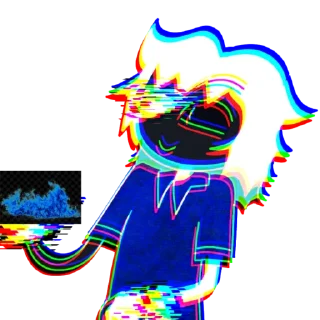 Стикер Кто мне вирусов накачал - 6