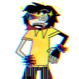 Стикер Кто мне вирусов накачал - 9