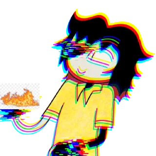 Стикер Кто мне вирусов накачал - 4