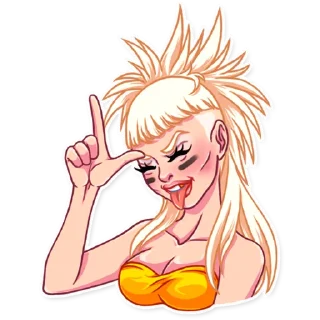 Стикер Lady Gaga - 10