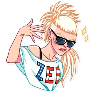 Стикер Lady Gaga - 2