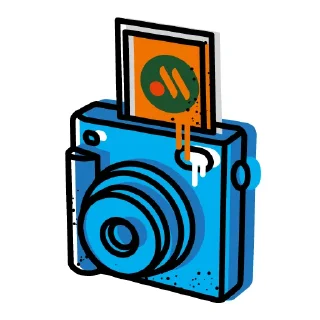 Стикер Суперстикеры и точка - 8