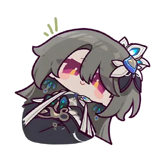 Sticker Lone Planetfarer @honkai_impact_info - 0