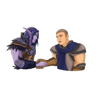 Стикер Vitalya WoW - 6