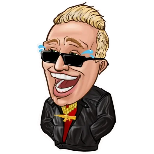 Стикер Витя АК - 0