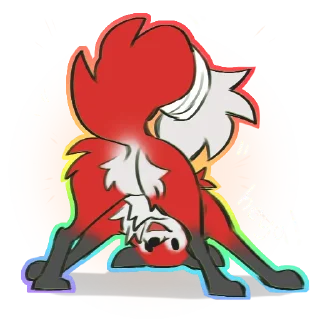 Стикер Vixy_Minecraft_fox - 7