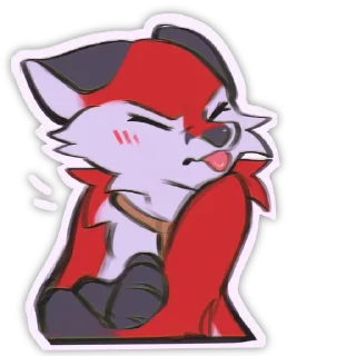 Стикер Vixy_Minecraft_fox - 6