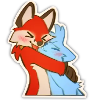 Стикер Vixy_Minecraft_fox - 11