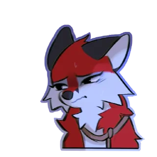 Стикер Vixy_Minecraft_fox - 9