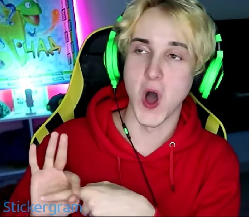 human face person headphones