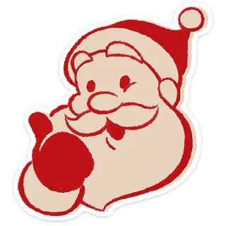 Стикер Дед Мороз | @vkspoilertg - 11