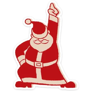 Стикер Дед Мороз | @vkspoilertg - 2