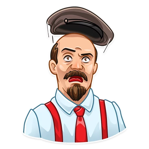 man human face cartoon